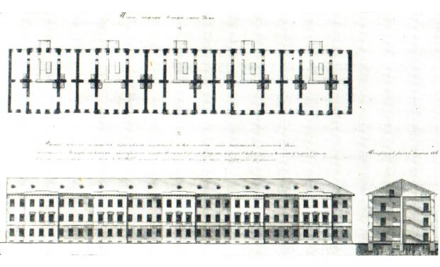 Типовой проект казармы