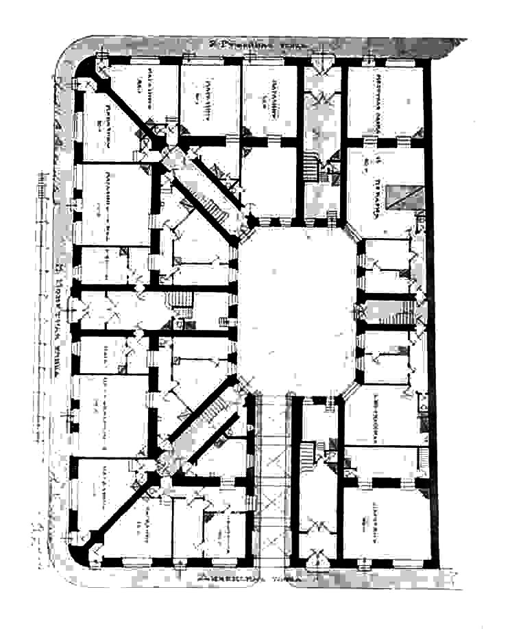 Планировки домов санкт петербурга. Доходный дом е. в. Васильева. Планы доходных домов 19 века. План доходного дома 19 века. Планировка квартир в доходных домах Петербурга до 1917 года.
